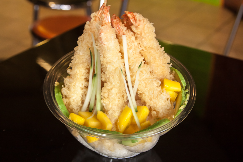 Order Shrimp Tempura Rice Bowl food online from Sushi sushi store, New York on bringmethat.com