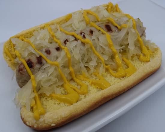 Order Grilled Gourmet Brat food online from Now That A Sandwich store, San Diego on bringmethat.com
