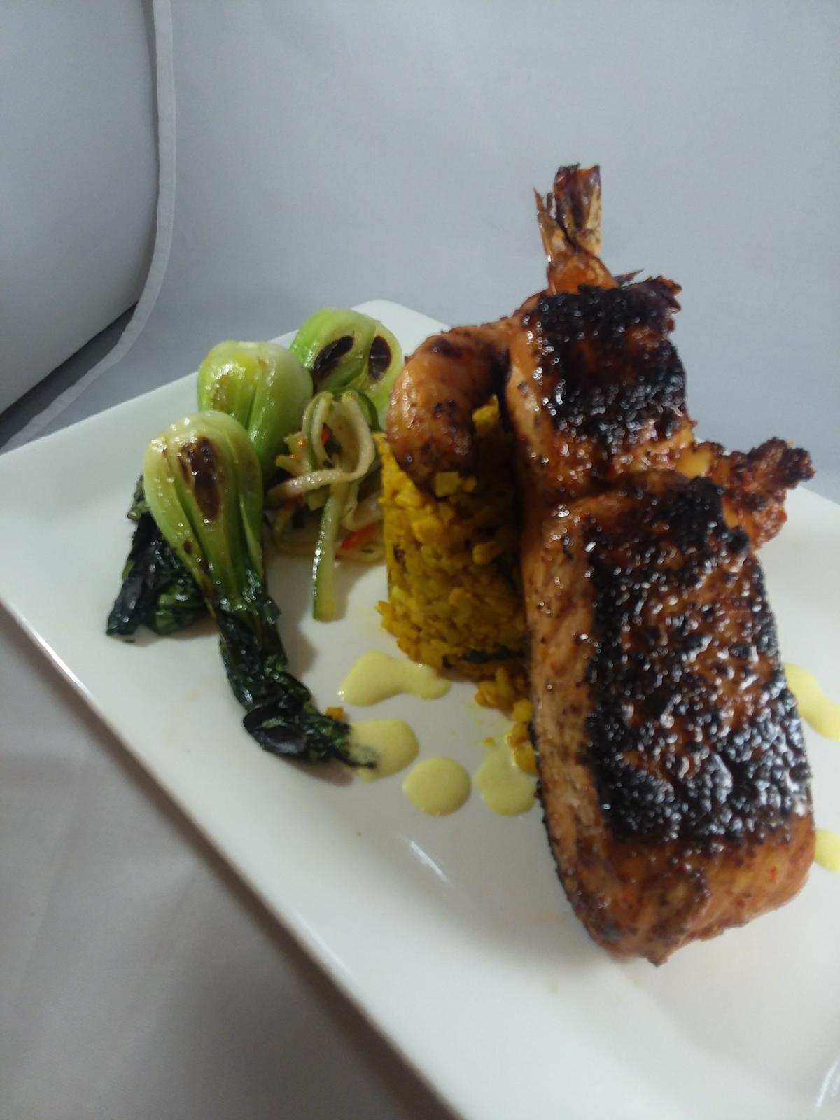 Order Blackened Salmon food online from The First Harvest Club store, Washington on bringmethat.com