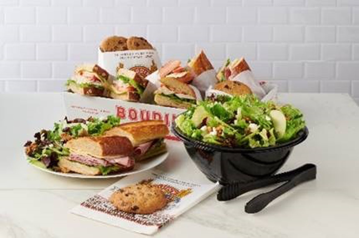 Order Sandwich and Salad Family Meal for 2 food online from Boudin store, San Diego on bringmethat.com
