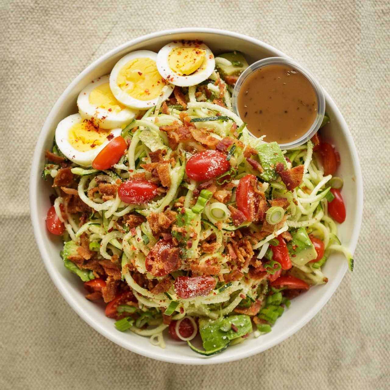 Order Zoodle Cobb Salad food online from ZOODLE HOT BAR store, San Francisco on bringmethat.com