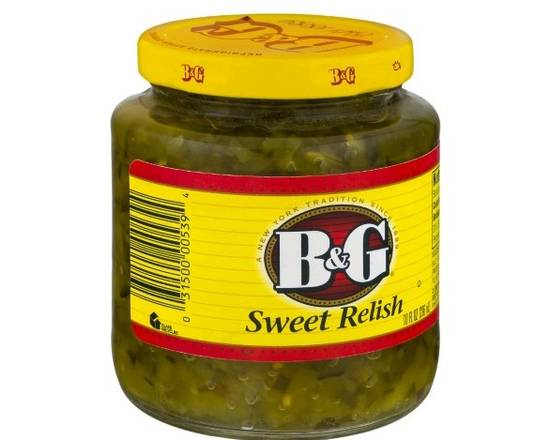 Order B&G Sweet Relish (10 oz) food online from Ctown Supermarkets store, Uniondale on bringmethat.com