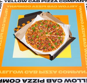 Order BBQ Chicken food online from Yellow Cab Pizza Co. store, Houston on bringmethat.com