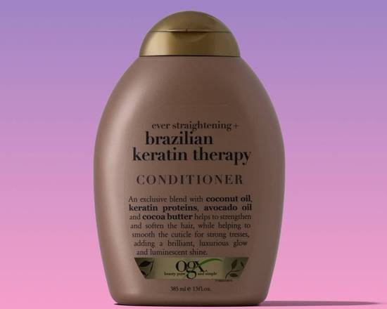 Order OGX: Brazilian Keratin Therapy Conditioner 13 fl oz food online from iDa Beauty Supply Store store, Middletown on bringmethat.com