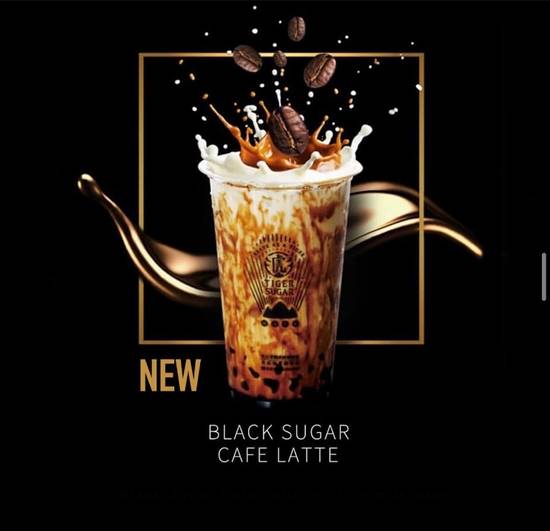 Order [Espresso] BLK SGR CAFE LATTE W/ CREAM MOUSSE food online from Tiger Sugar store, Kennesaw on bringmethat.com
