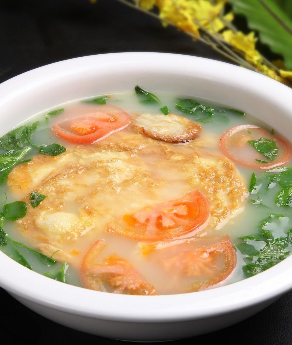 Order 23. Pan Fried Egg Soup 沸腾煎蛋汤 food online from Sichuan Home store, San Francisco on bringmethat.com