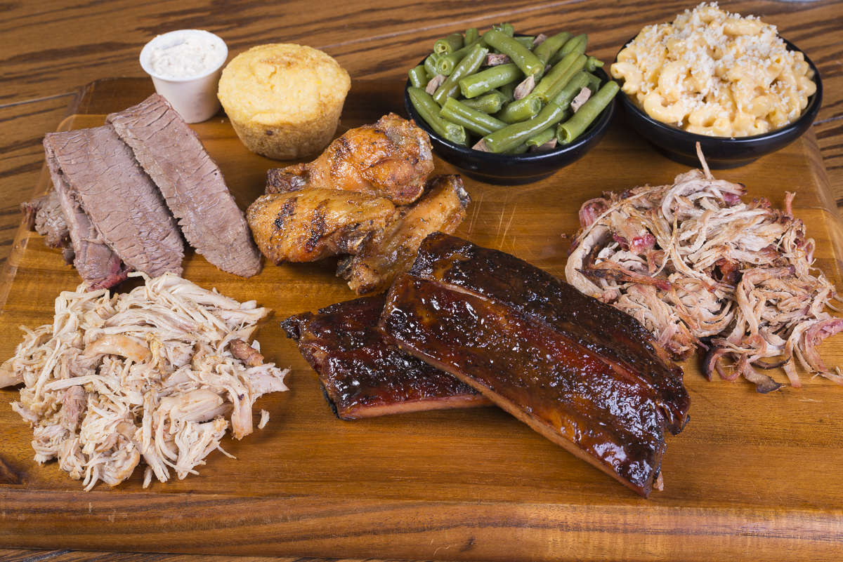 Order The Ultimate Sampler Combo food online from Old Carolina Bbq store, Massillon on bringmethat.com
