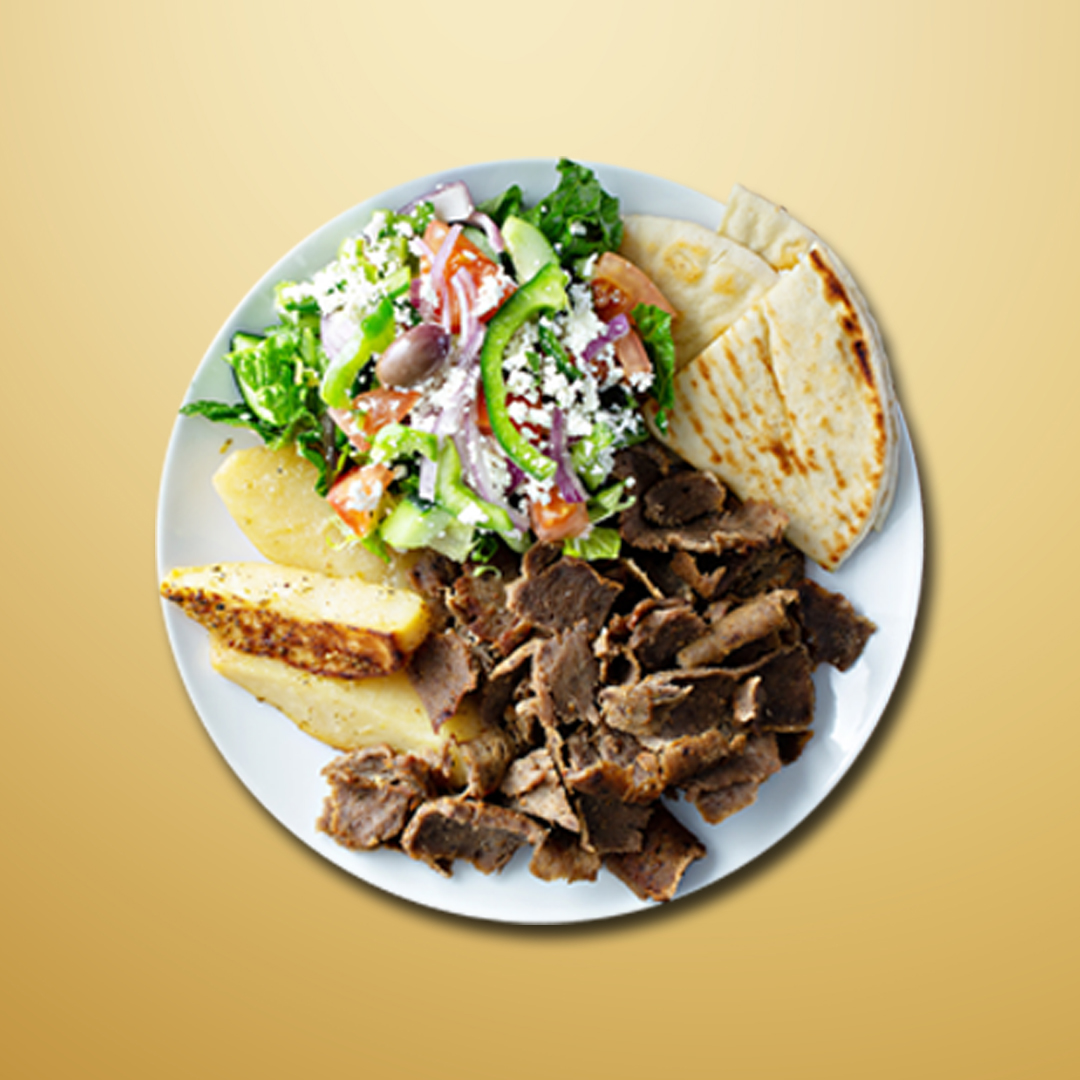 Order Great Gyro Dinner food online from Shawarma Supreme store, State College on bringmethat.com