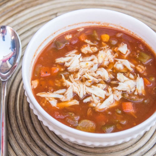 Order Crab Gumbo Soup food online from Cameron's Seafood store, Frederick on bringmethat.com