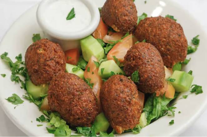 Order Sophie's Falafel Salad food online from Sophie Mediterranean Grill store, San Jose on bringmethat.com