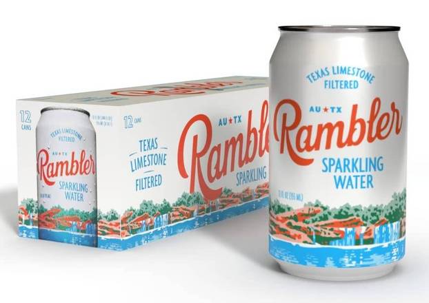 Order Rambler Sparkling Water - Original, 12oz 12pk Cans food online from Chris's Liquor- 2203 S Lamar Blvd store, Austin on bringmethat.com