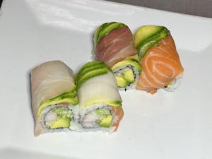 Order Rainbow Roll food online from Bistro 1051 store, Clark on bringmethat.com
