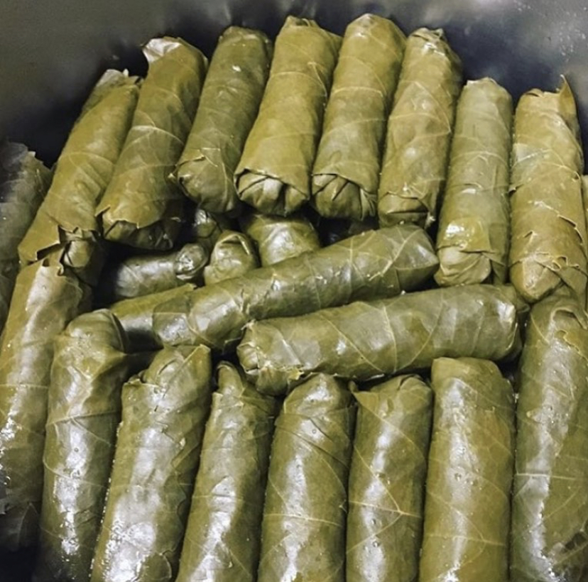 Order Meat Grape Leaves food online from Mediterranean Grill store, Pittsburgh on bringmethat.com