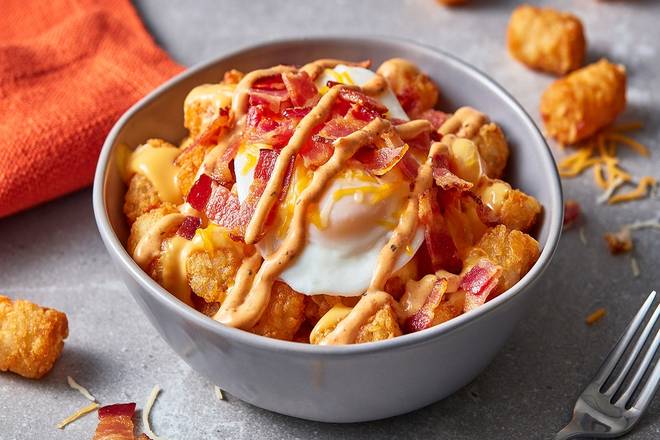 Order Papa's Loaded Tots food online from Papa Corazon's Quesadilla store, Fridley on bringmethat.com