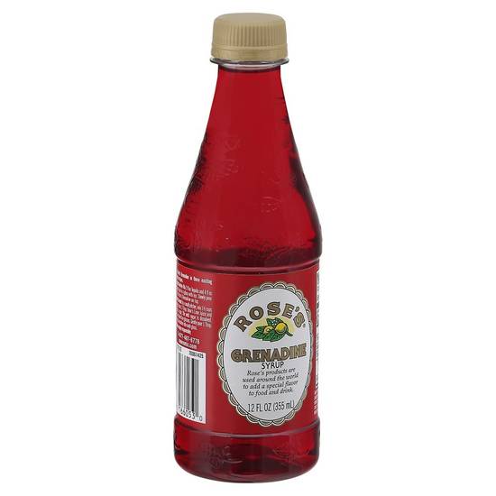 Order Rose's Grenadine Syrup Bottle (12 oz) food online from Rite Aid store, Spring Lake on bringmethat.com