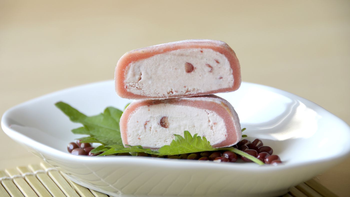 Order Red Bean Mochi Ice Cream food online from Jade Tree Asian Bistro store, Providence on bringmethat.com