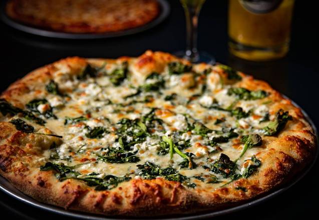 Order PIZZA Spinach & Feta food online from Anthony's Eatalian store, Dallas on bringmethat.com