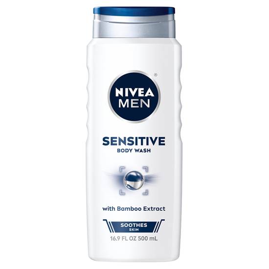 Order NIVEA MEN Sensitive Skin Body Wash, 16.9 OZ food online from CVS store, MANKATO on bringmethat.com
