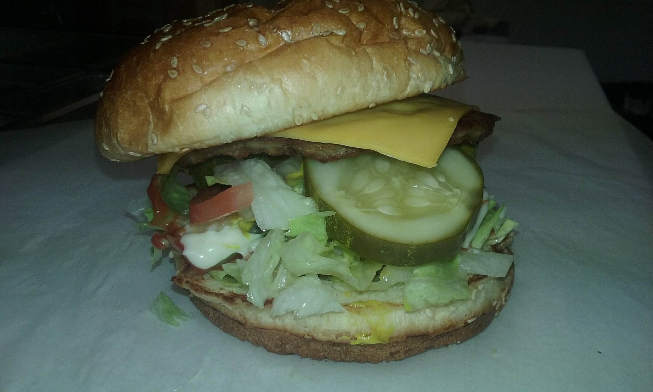 Order Cheese burger  food online from Nadia Fish & Chicken store, Chicago on bringmethat.com