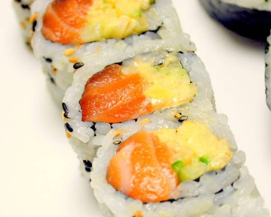 Order Spicy Salmon Maki food online from Go Fish Sushi store, Watertown on bringmethat.com