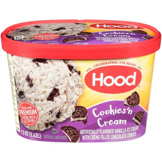 Order Hood Cookies 'n Cream Ice Cream, 48 OZ food online from Cvs store, GREENWICH on bringmethat.com