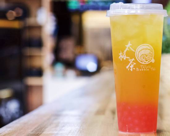 Order Peach Lemon Tea  ( Large Only )   food online from Tai Chi Bubble Tea store, Athens (Clarke County) on bringmethat.com