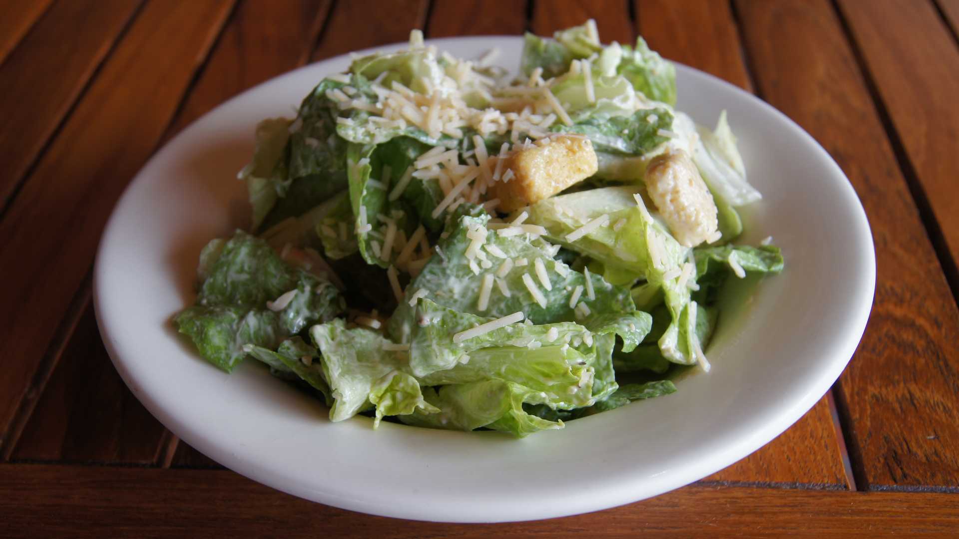 Order Classic Caesar Salad food online from Kickback Jack's store, Durham on bringmethat.com