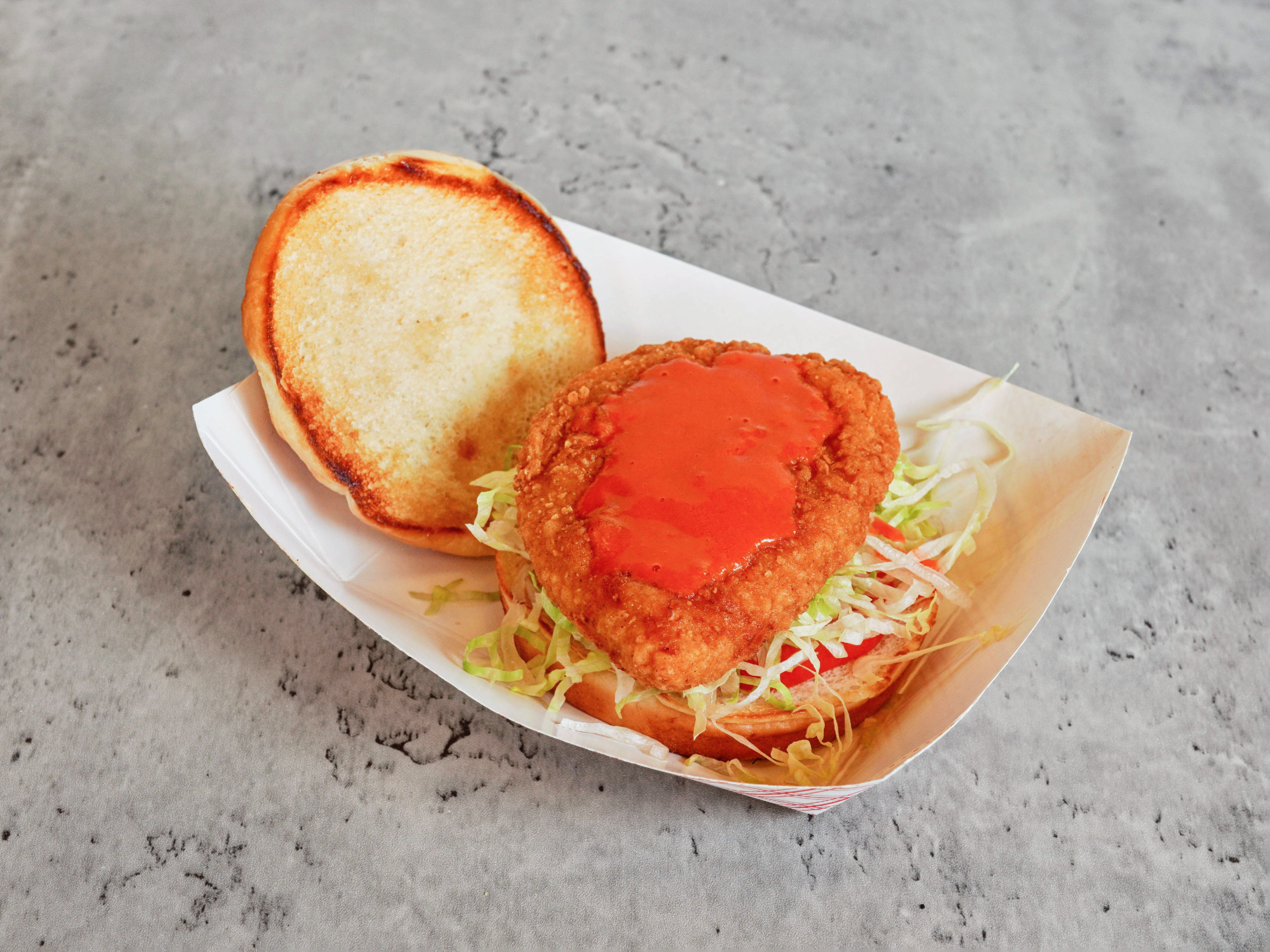 Order Buffalo Chicken Sandwich food online from Old Chicago Red Hots store, Gurnee on bringmethat.com