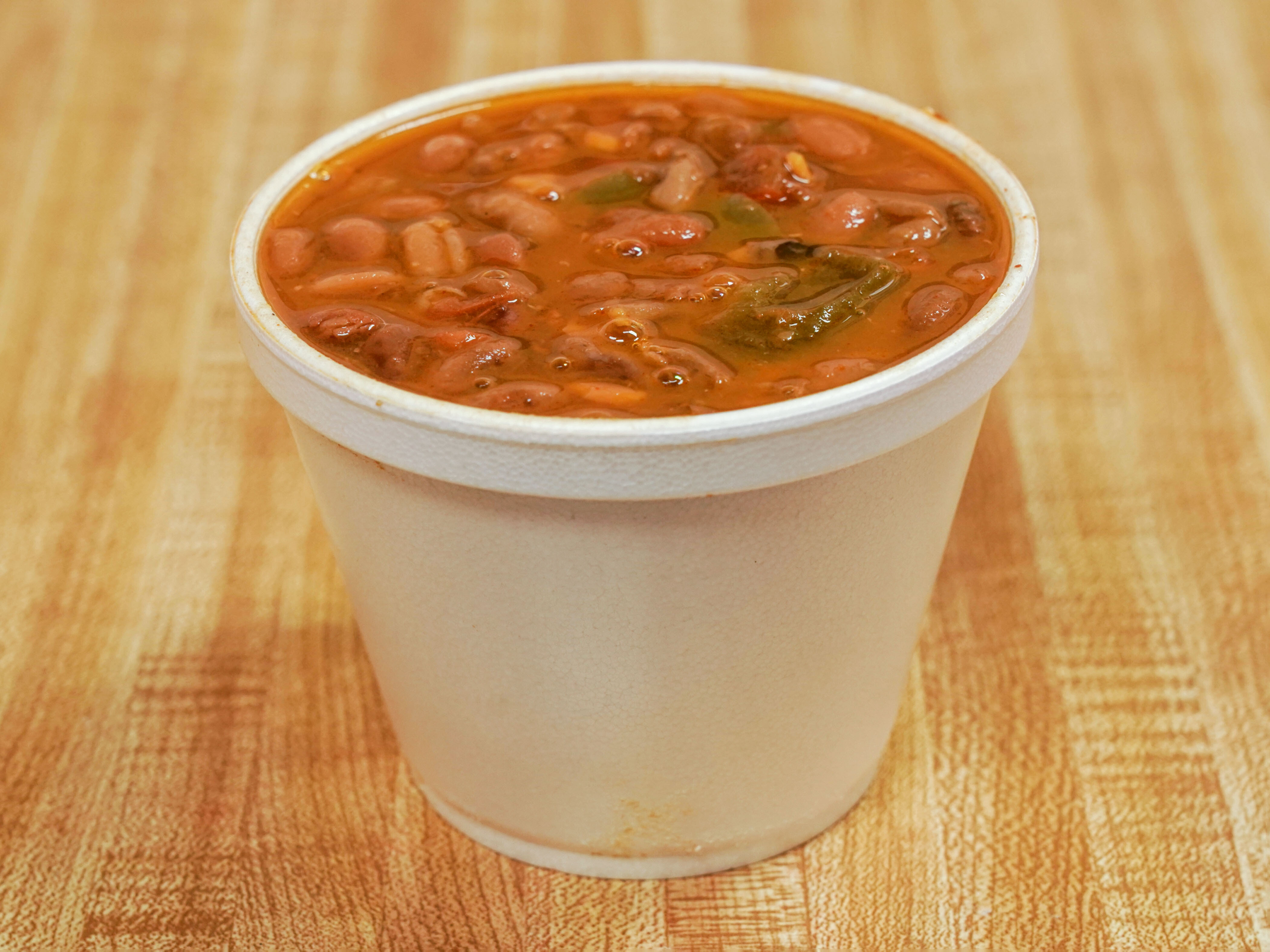 Order Frijoles Charros food online from Don Jacinto Pollo Grill store, Santa Ana on bringmethat.com
