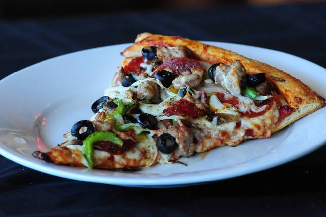 Order Uptown Gourmet Pizza Slice food online from Streets Of New York -16841 E Shea Blvd store, FOUNTAIN HILLS on bringmethat.com