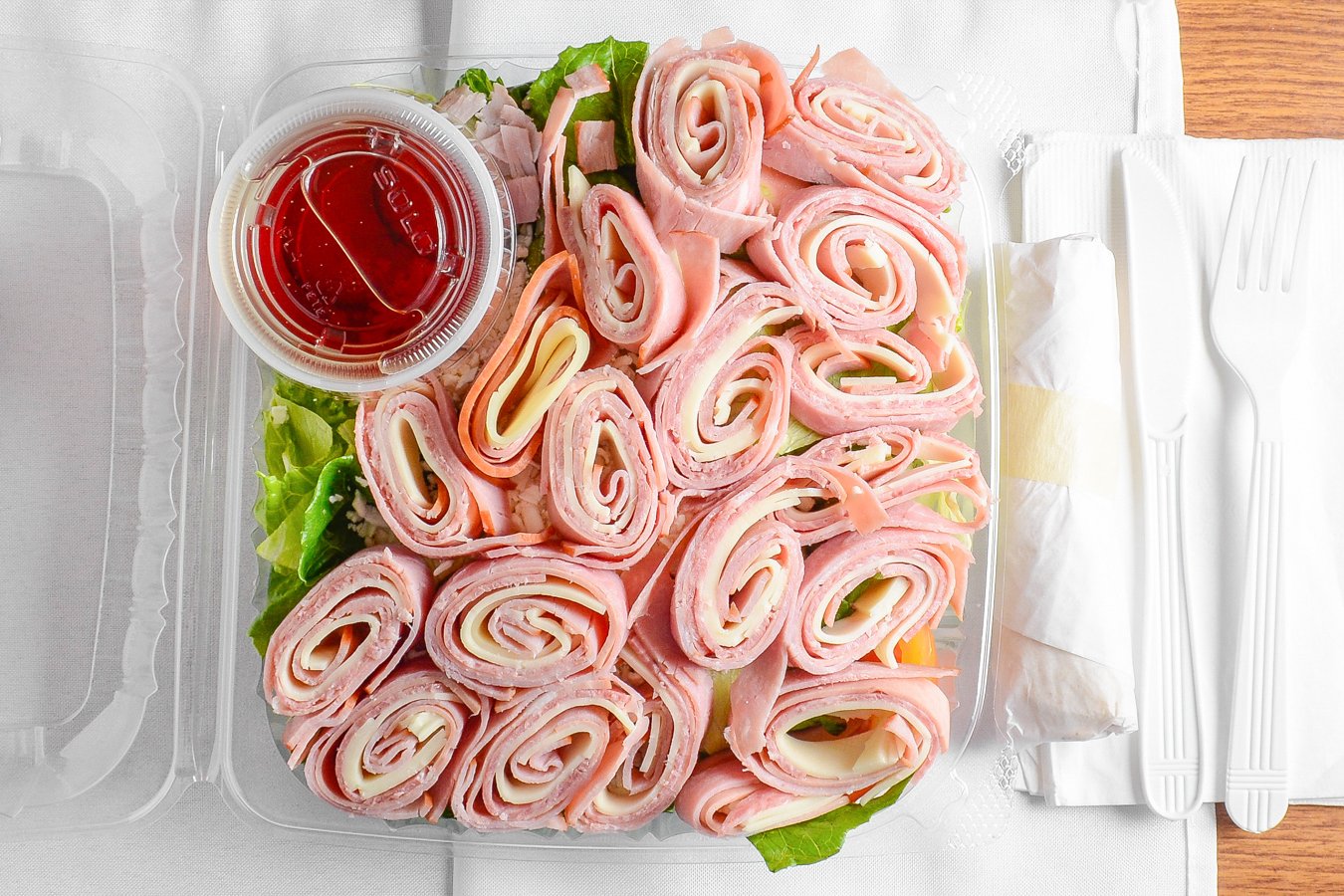 Order **Antipasto Salad food online from Pizza Queen store, Providence on bringmethat.com