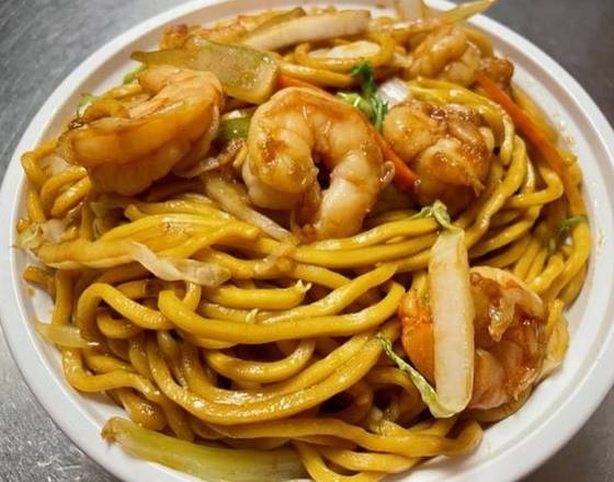 Order Shrimp Lo Mein       food online from Sui Min House store, Paterson on bringmethat.com