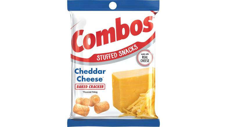 Order Combos Cheddar Cheese Cracker Baked Snacks food online from Red Roof Market store, Lafollette on bringmethat.com