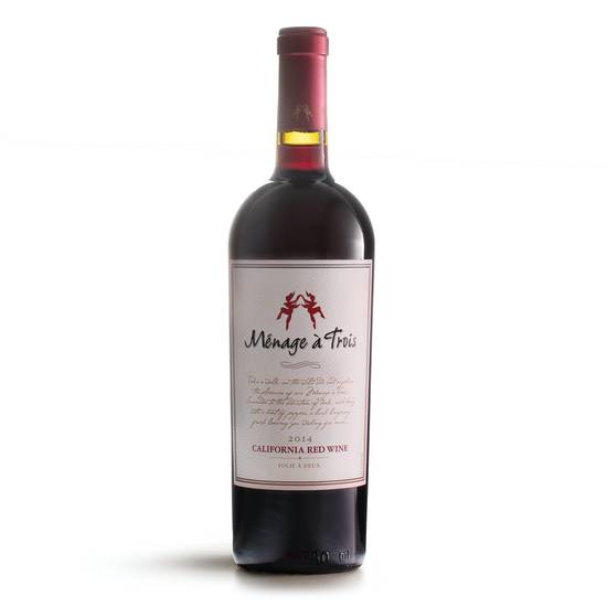Order Menage a Trois Red Blend food online from Liquor Wine & Beer World store, Santa Monica on bringmethat.com