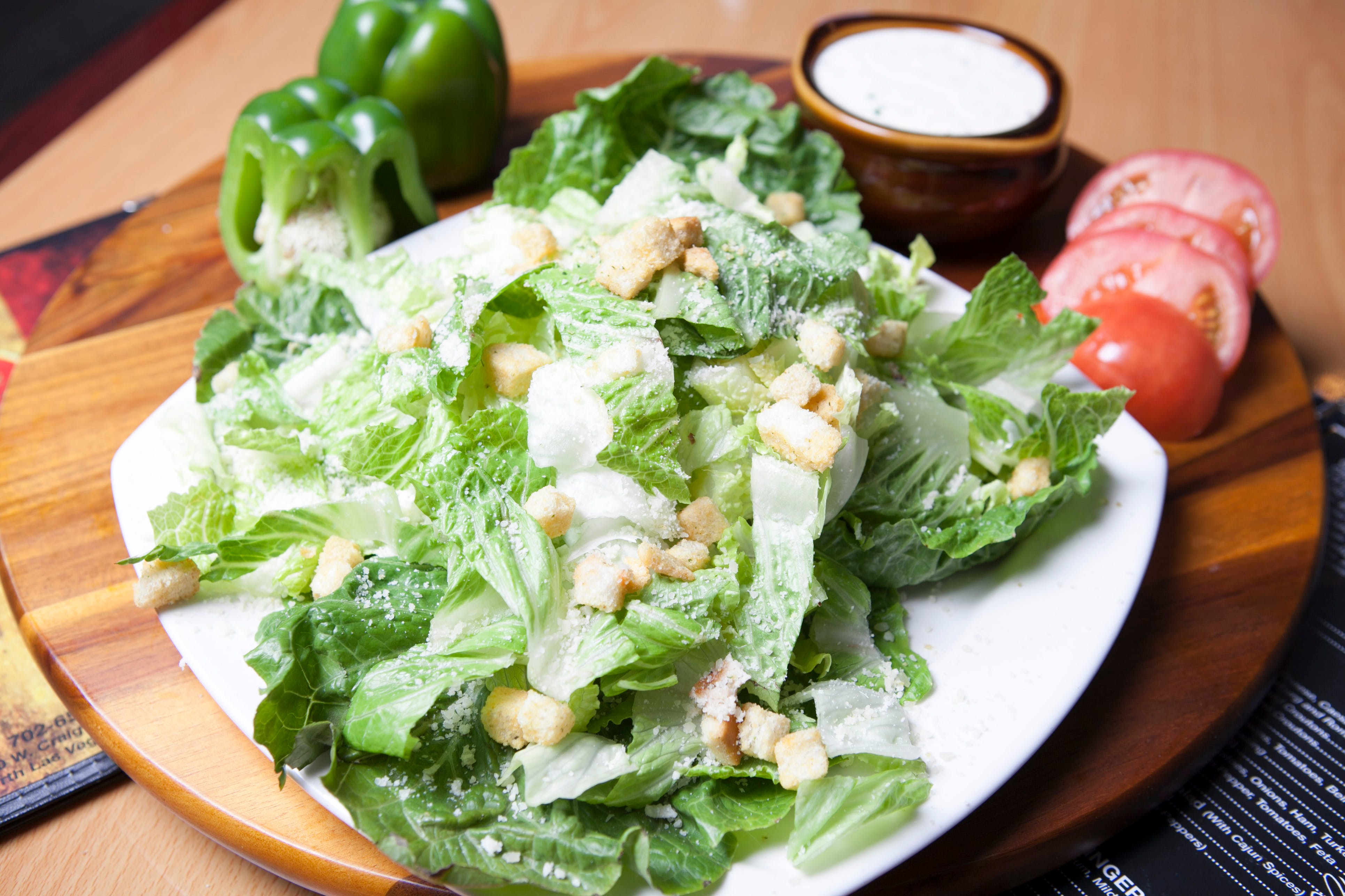 Order Caesar Salad - Salad food online from Lino's Pizzeria and Italian store, North Las Vegas on bringmethat.com