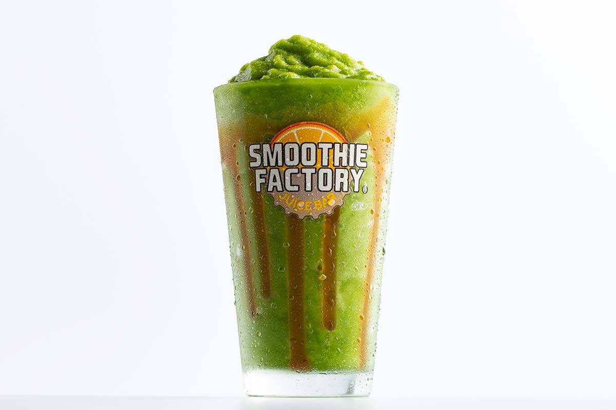 Order Caramel Apple Green Smoothie food online from Smoothie Factory store, Houston on bringmethat.com