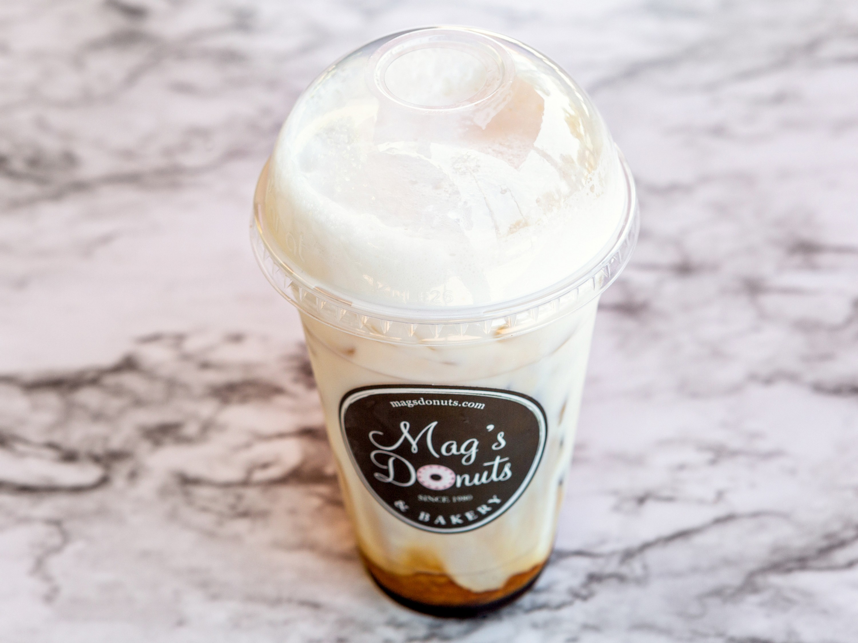 Order Iced Latte food online from The Ice Cream Shop store, Irvine on bringmethat.com