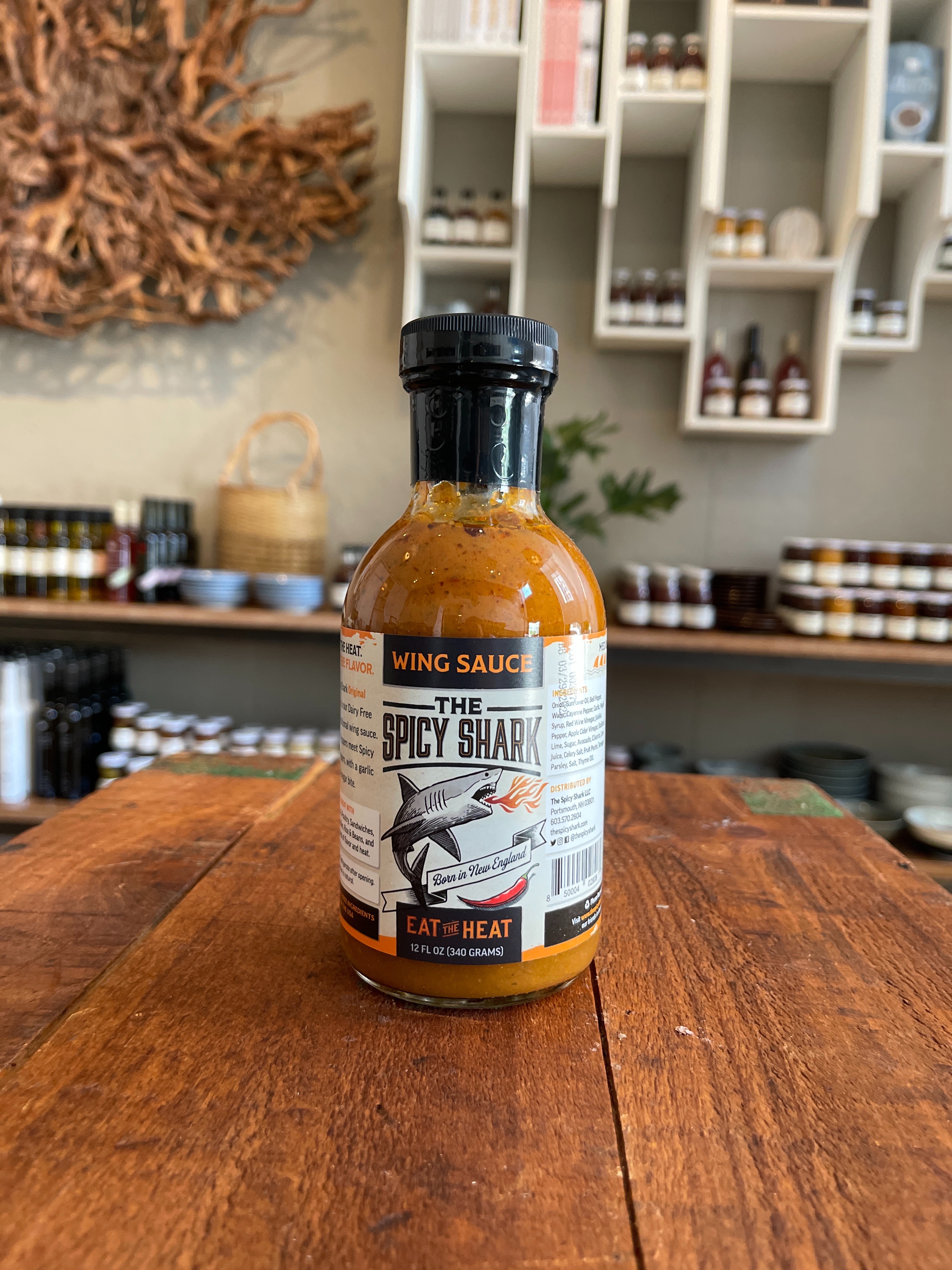 Order The Spicy Shark - Wing Hot Sauce food online from DC Noodles store, Washington on bringmethat.com