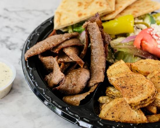 Order Gyro Plate food online from Grecian Gyro store, Hapeville on bringmethat.com
