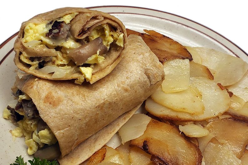 Order Southern Mushroom Wrap food online from Tee Jaye Country Place store, Whitehall on bringmethat.com
