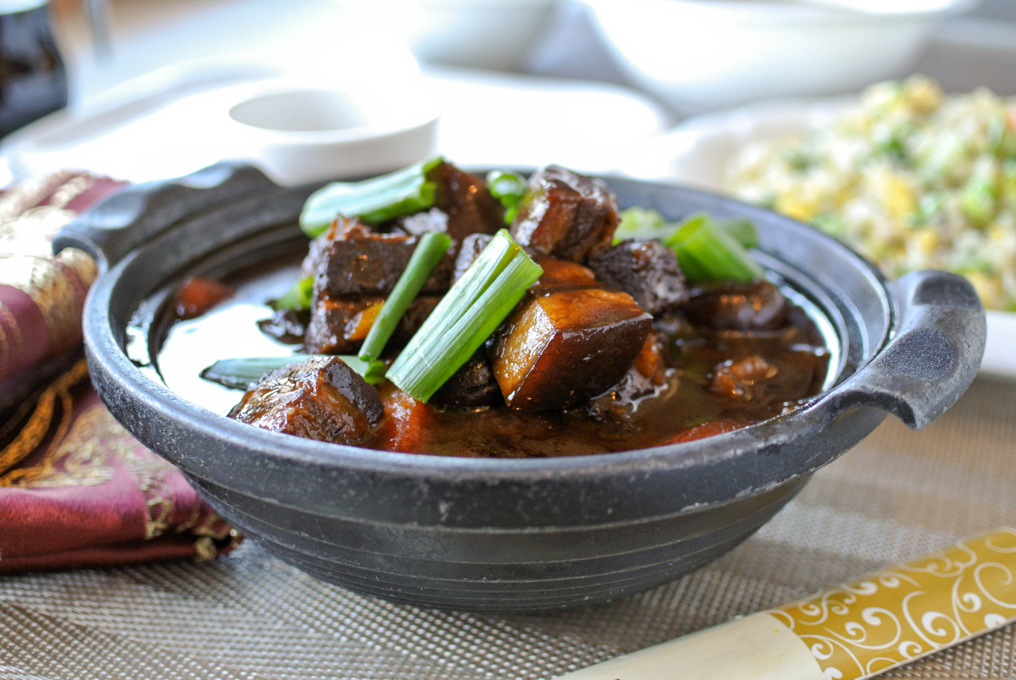 Order Beijing Style Braised Pork 北京紅燒肉 food online from Fey Restaurant store, Menlo Park on bringmethat.com