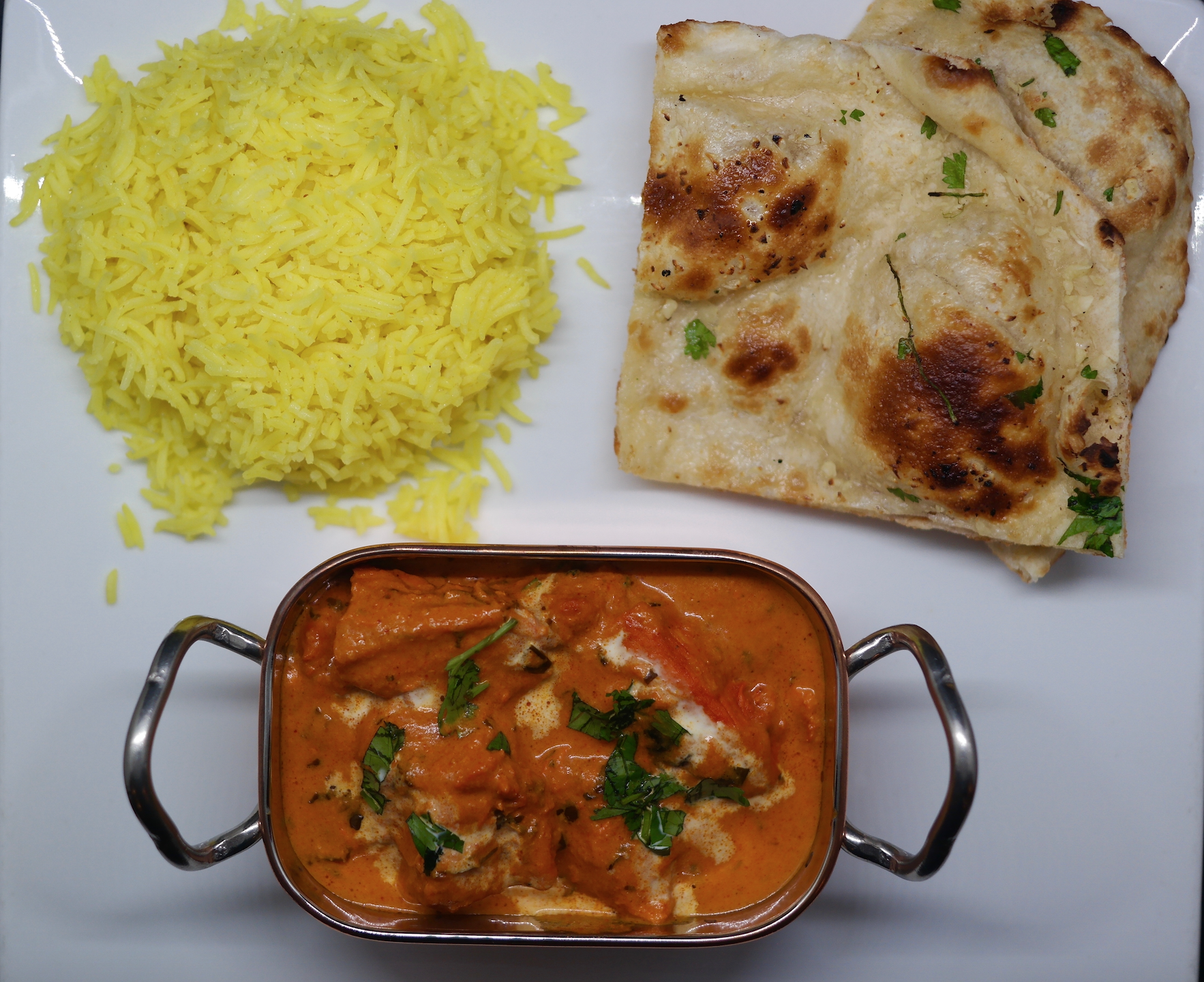Order Chicken Tikka Masala & Bread of Choice  food online from Anar store, White Plains on bringmethat.com