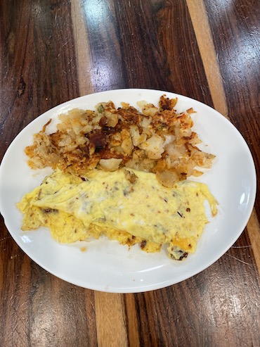Order Bacon Omelette food online from Silver Spoon Diner store, Queens on bringmethat.com