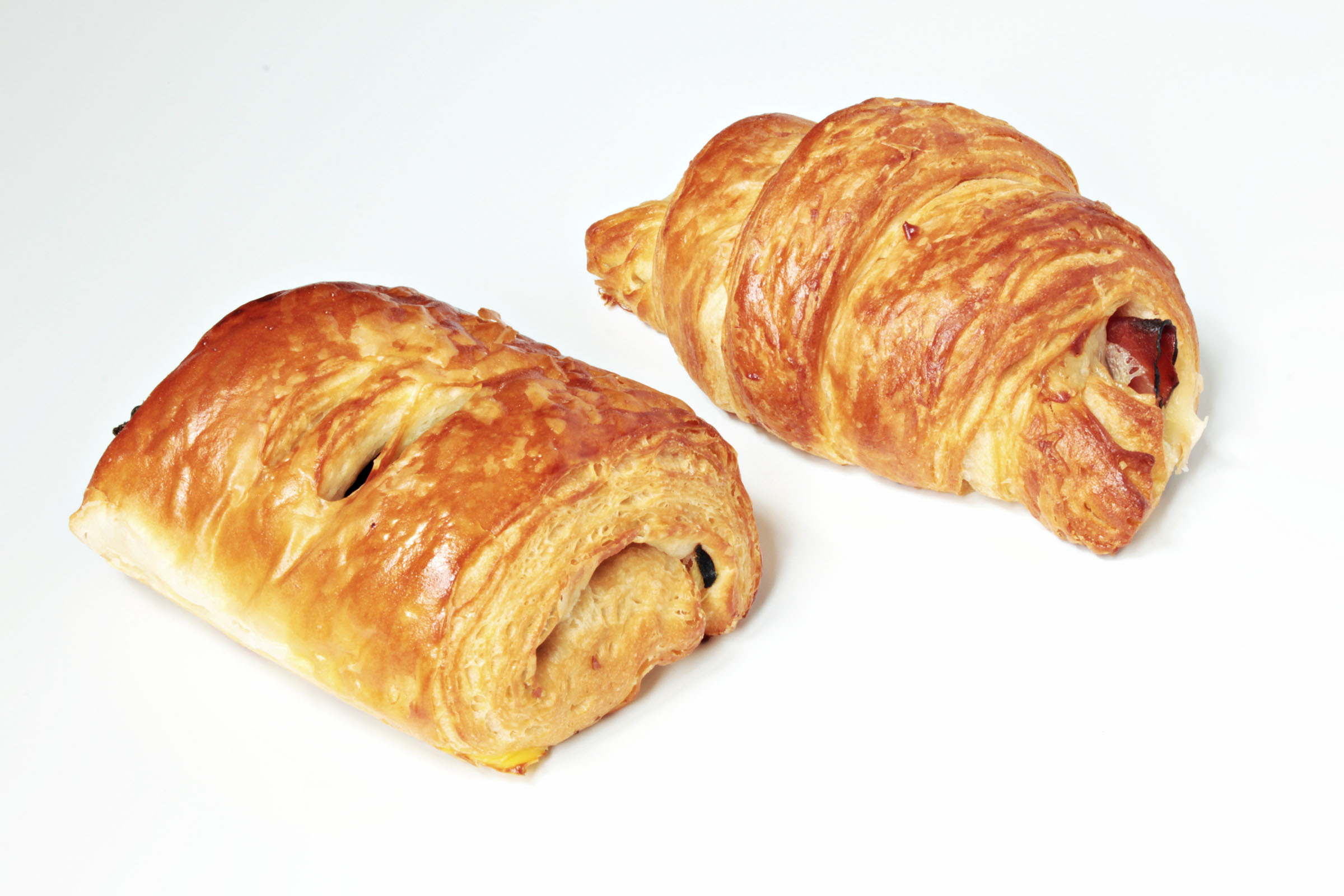 Order Ham & Cheese Croissant food online from La Boulangerie store, Chicago on bringmethat.com