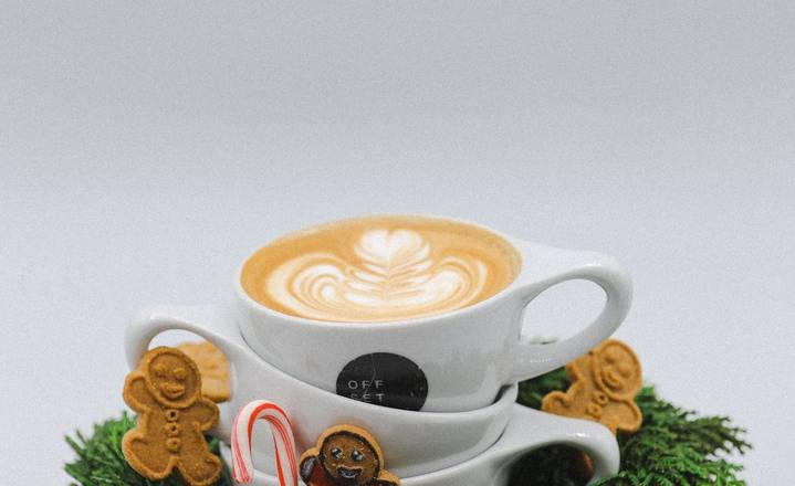Order Gingerbread man (gingerbread latte) food online from Offset Coffee store, Lomita on bringmethat.com