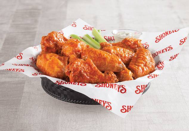 Order Shoney’s® Wings (8 pcs) food online from Shoney'S store, Branson on bringmethat.com