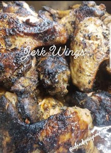 Order Jerk Chicken Wings (3 Jumbo Whole) food online from Island Spice Jamaican Restaurant store, Leavenworth on bringmethat.com