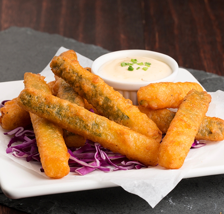 Order Fried Zucchini Sticks food online from Salvatores Pizzeria store, Niles on bringmethat.com