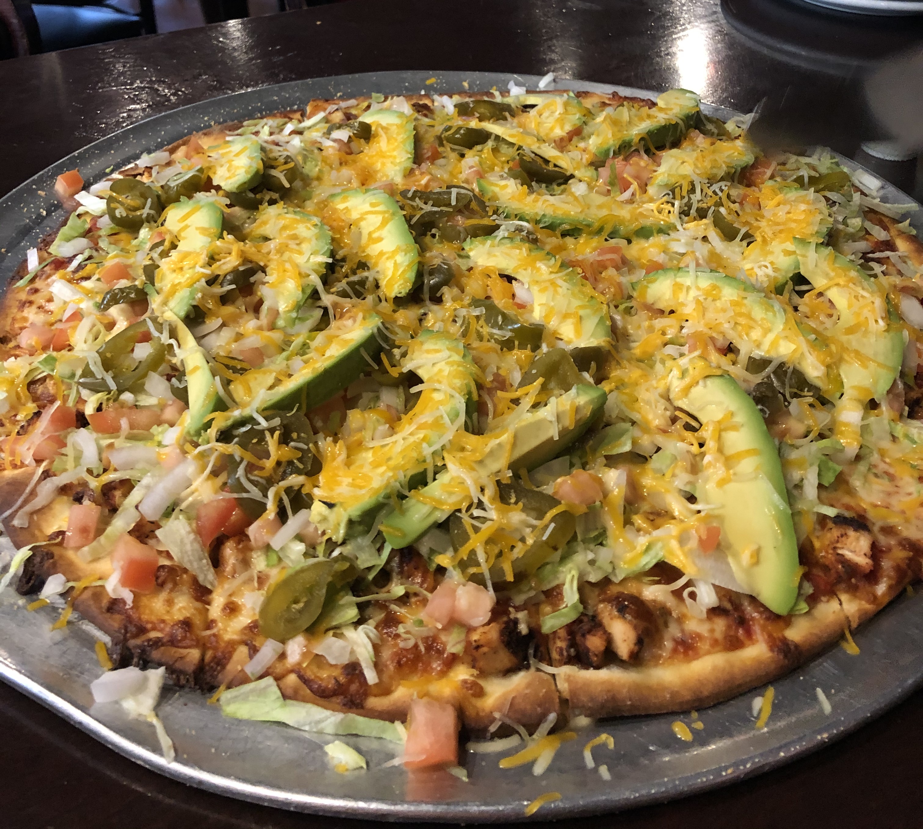 Order Taco Pizza food online from Salerno Pizzeria & R.Bar store, Western Springs on bringmethat.com
