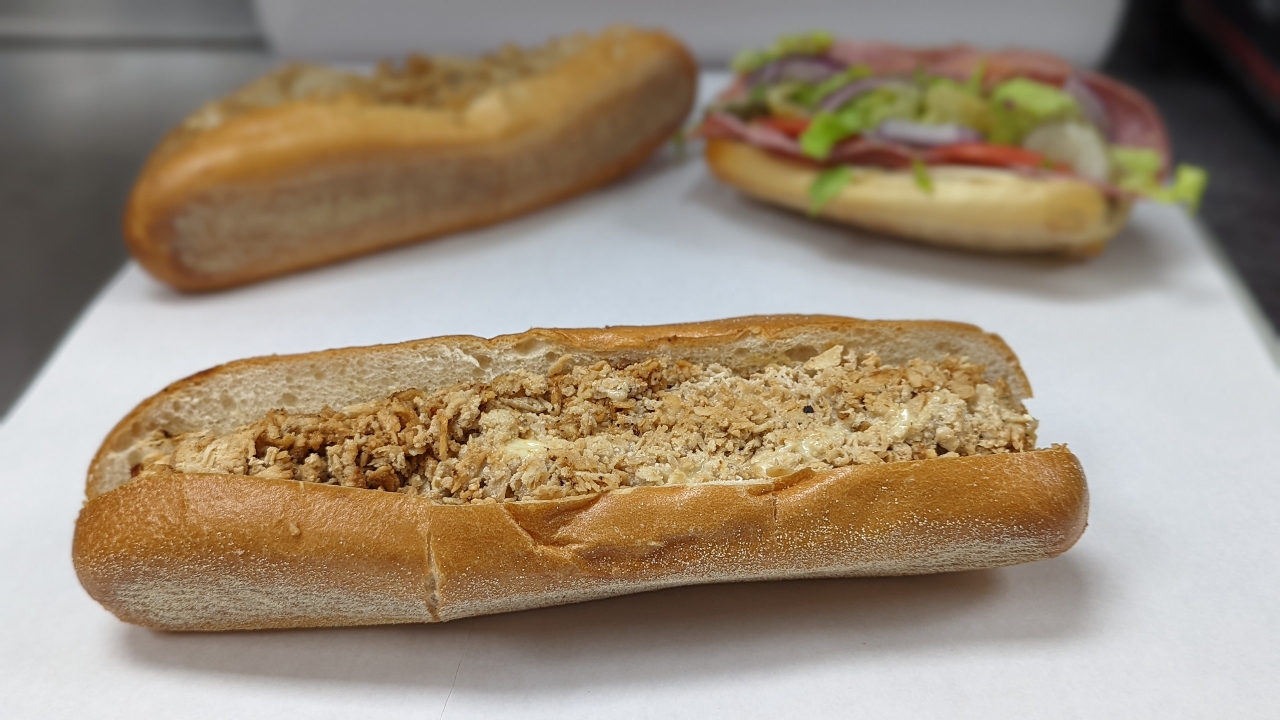 Order 12" Chicken Philly Cheesesteak food online from Taste of Philly store, Fort Collins on bringmethat.com